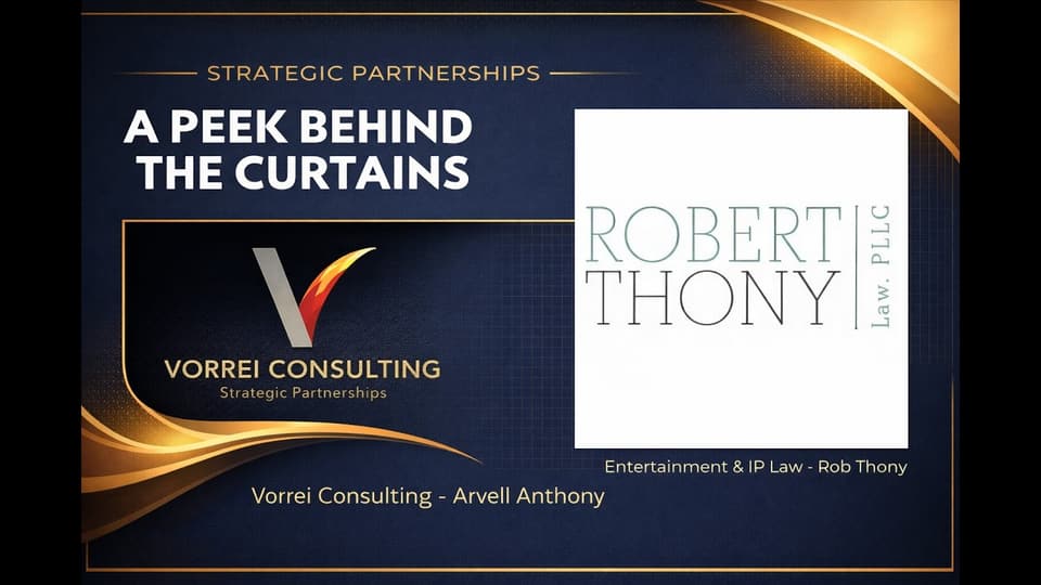 A Peek Behind The Curtains: Entertainment and IP Law with Robert Thony