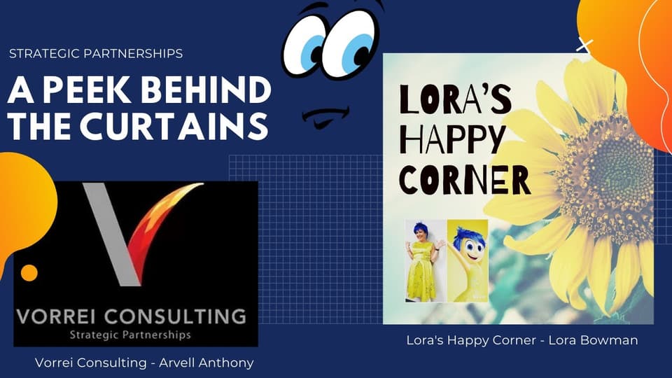 A Peek Behind The Curtains: Lora's Happy Corner with Lora Bowman