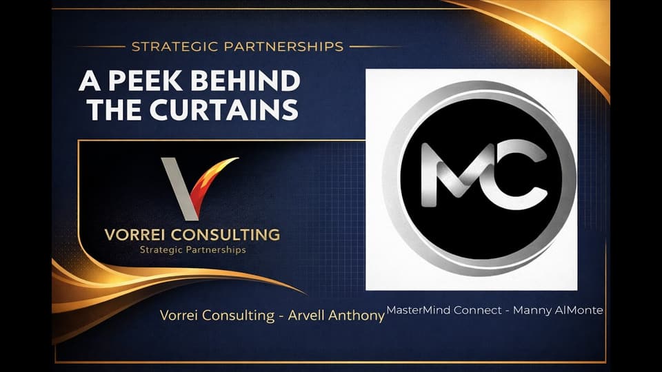 A Peek Behind The Curtains: Mastermind Connect with Manny AlMonte